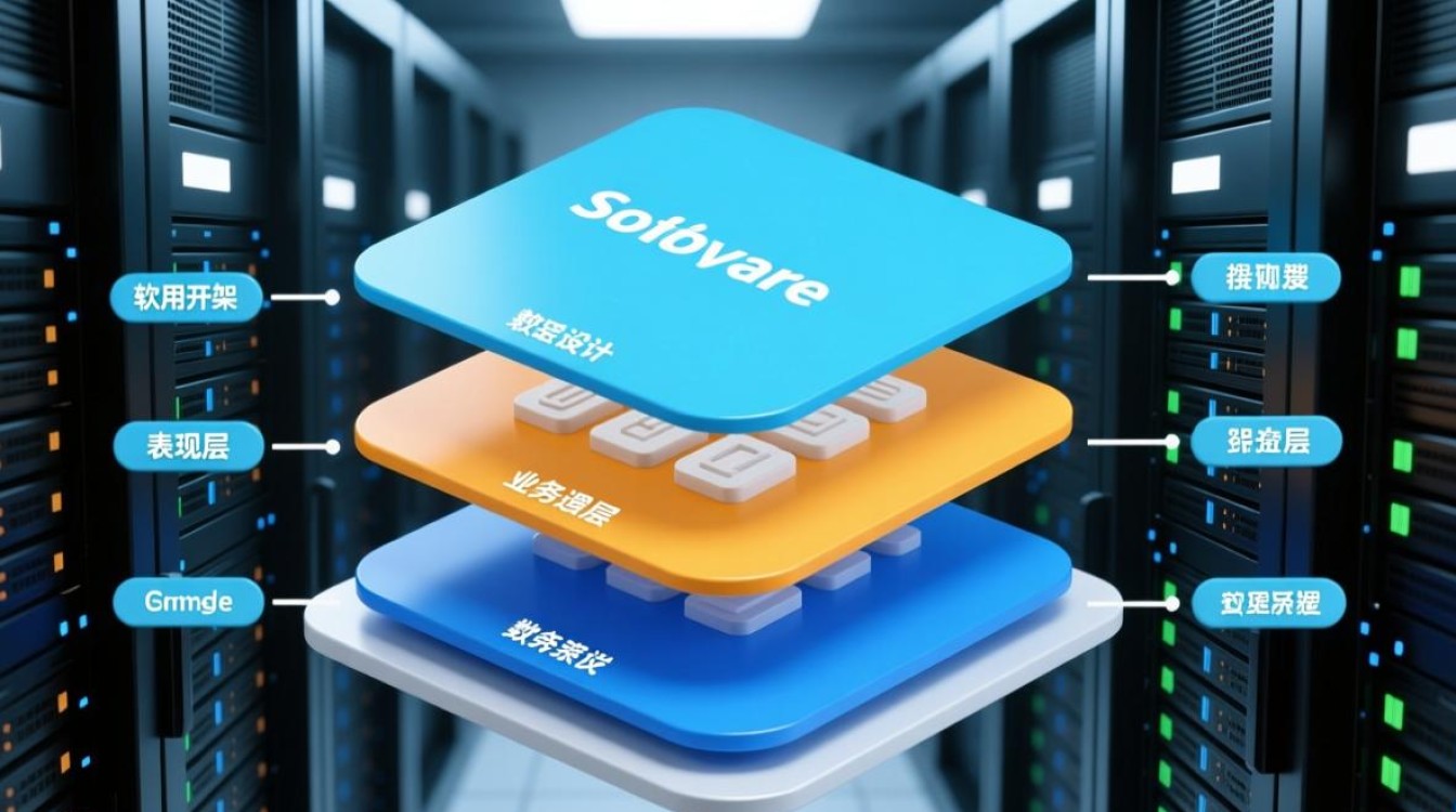 服务器的三层架构具体包含哪些核心组成部分？