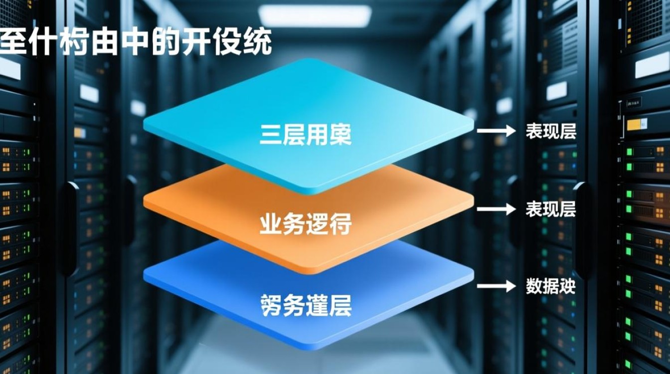 服务器的三层架构具体包含哪些核心组成部分？
