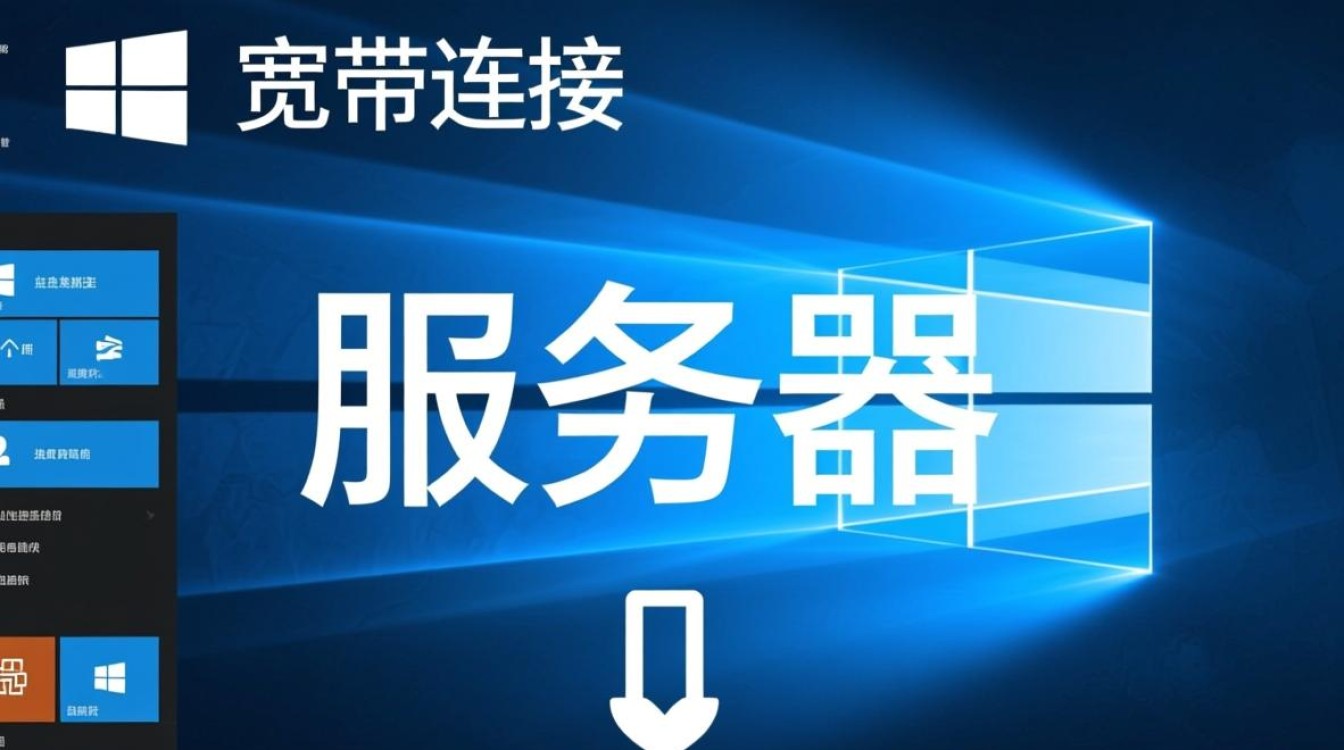win10专业版宽带连接服务器怎么设置? win10专业版宽带连接服务器怎么设置?