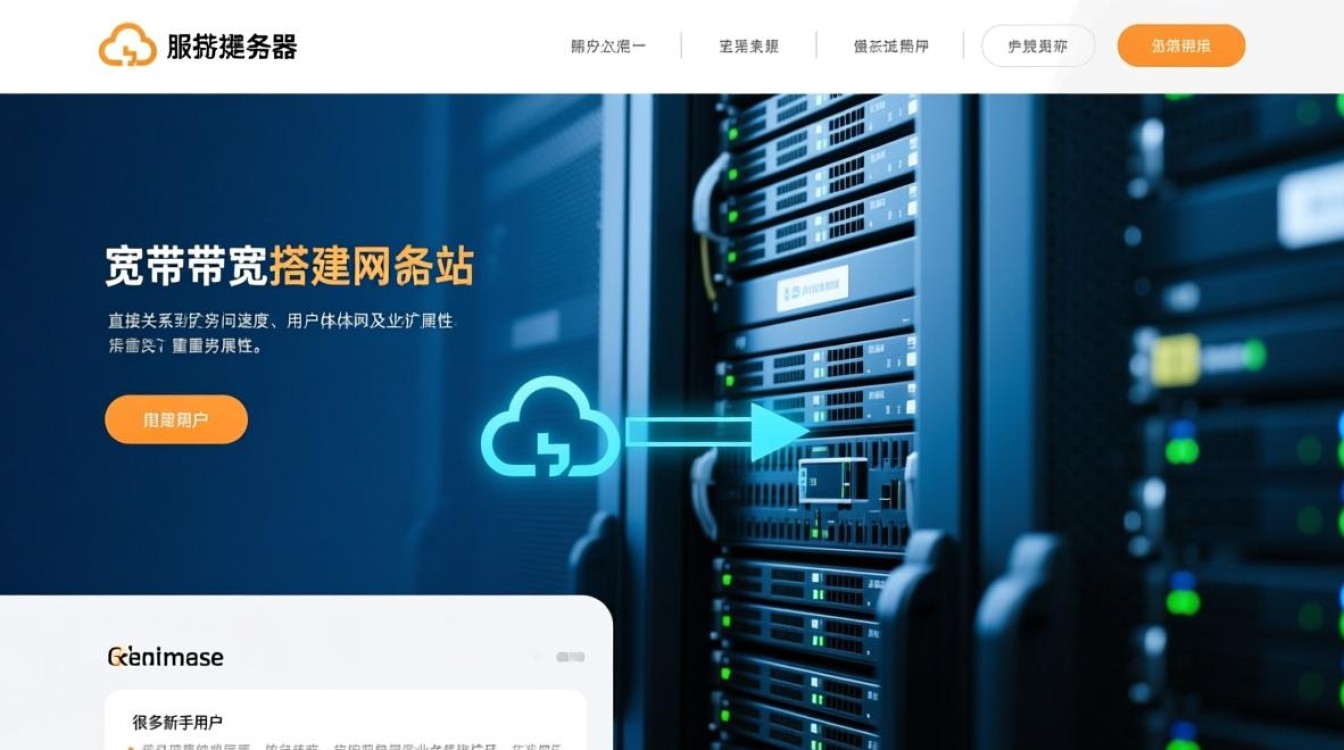 云服务器挂网站最少需要多少m宽带才够用？