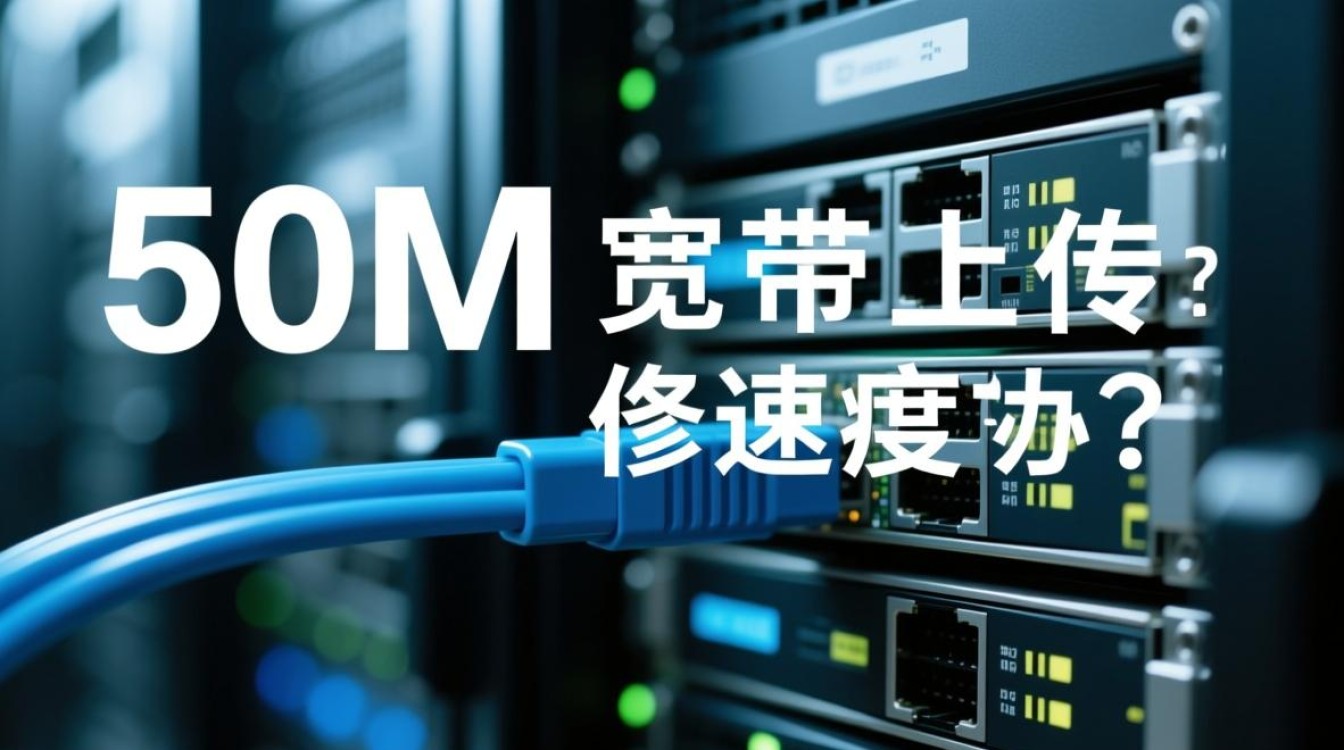 服务器50M宽带上传速度实际能达到多少？