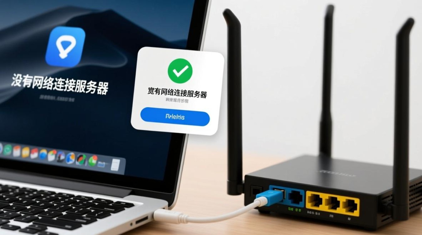 Mac宽带连上了但没网络，服务器连接不上怎么办？