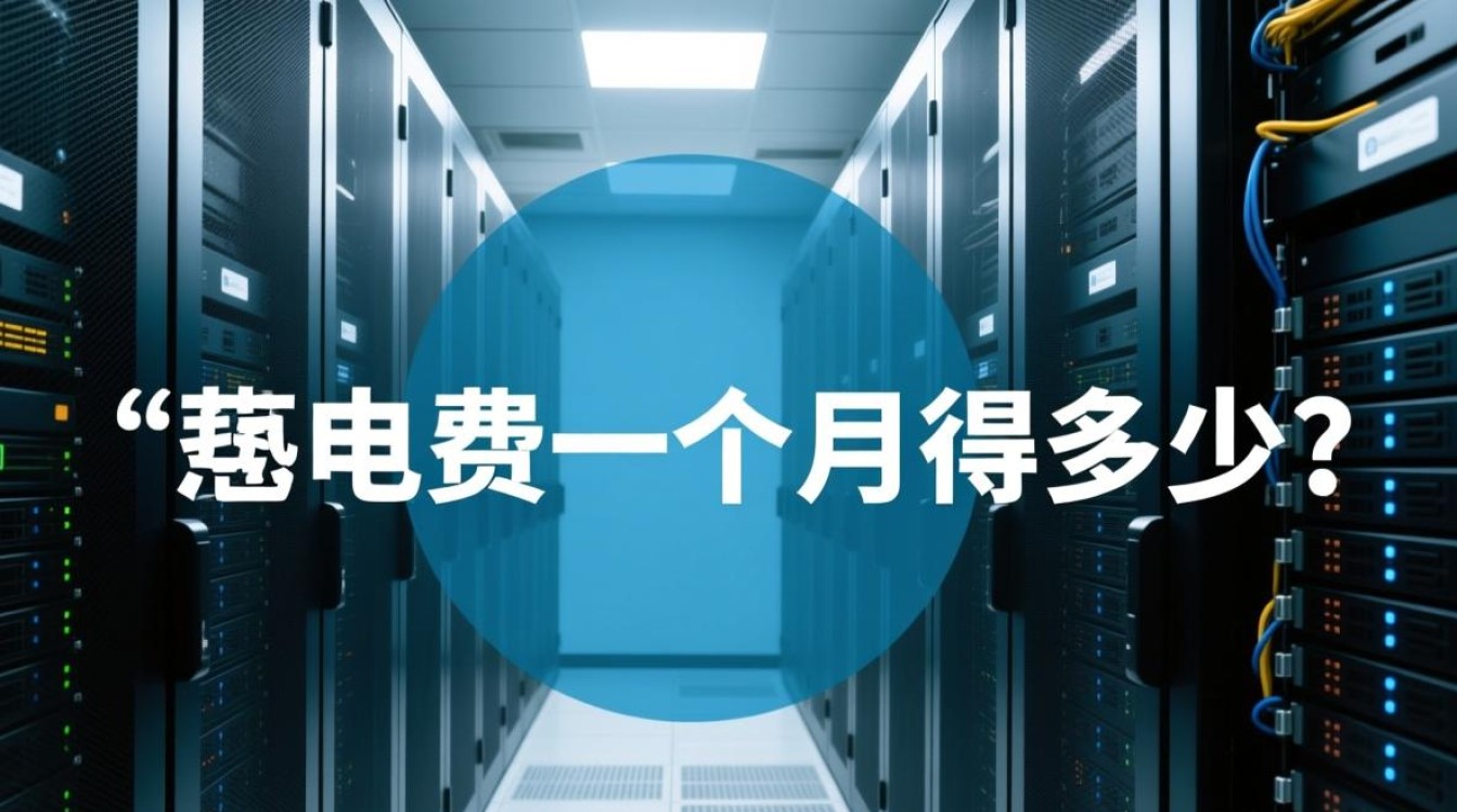 服务器电费一个月得多少？影响成本的关键因素有哪些？