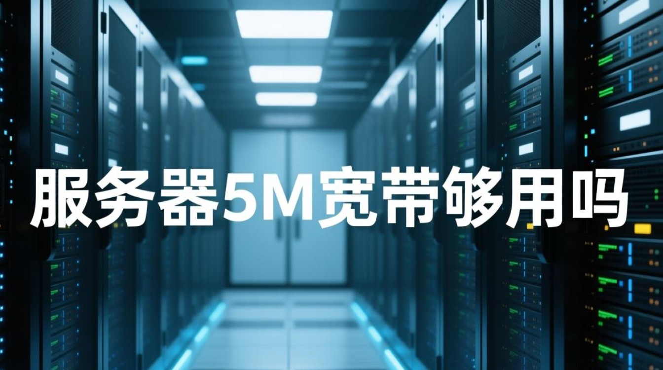 服务器5M宽带够用吗？小带宽服务器能跑得动吗？