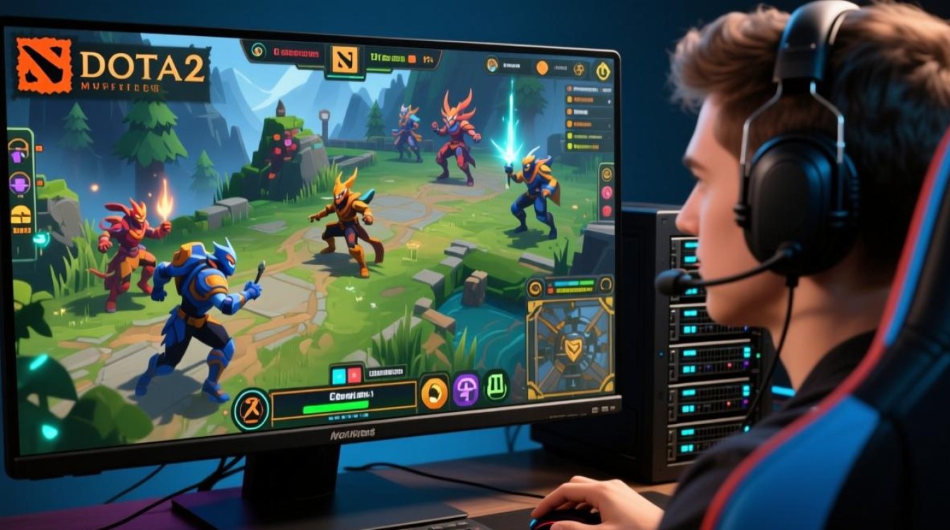 移动宽带玩Dota2选哪个服务器延迟低不卡顿？