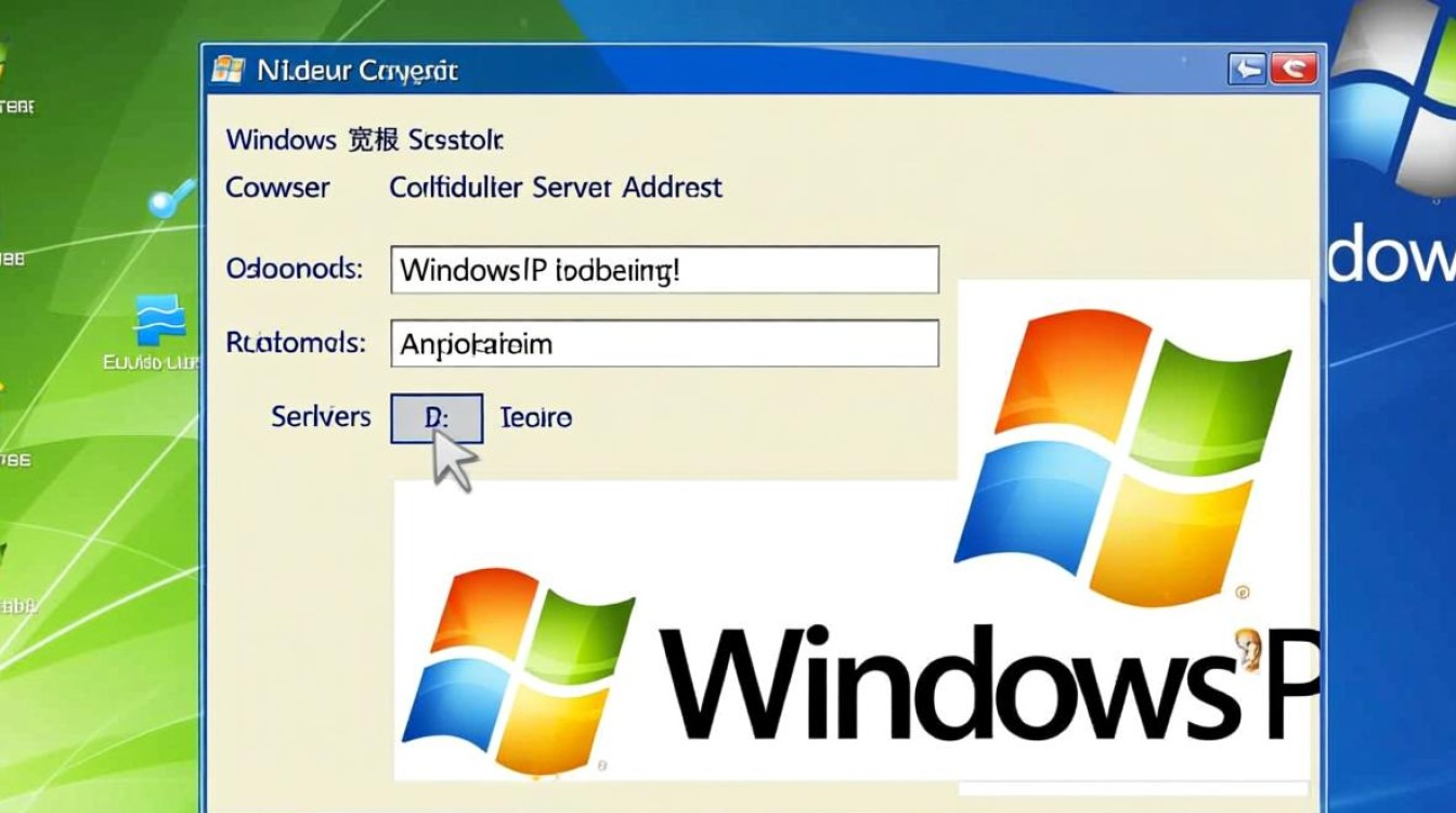 xp系统怎么创建宽带连接？服务器地址怎么填？