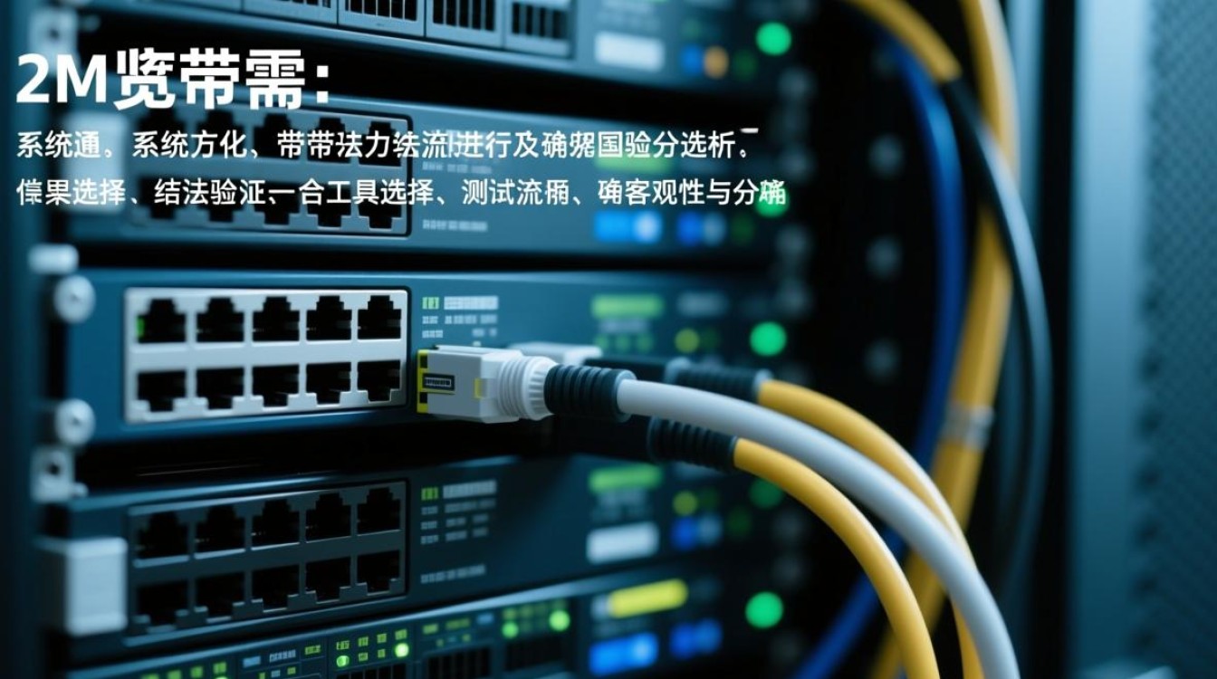 如何测试服务器实际带宽是否达到2M标准？