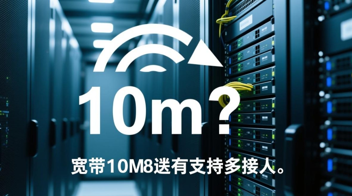 服务器10m宽带能同时支持多少人在线流畅使用？