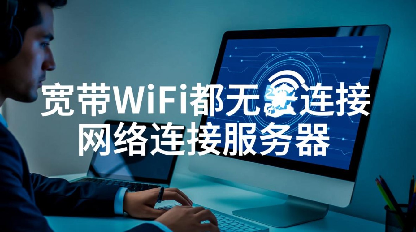 宽带WiFi连不上网，服务器也连不上，咋回事啊？