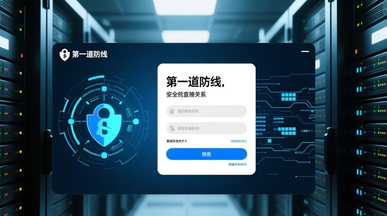 服务器登录界面如何设置多重保护防止未授权访问？