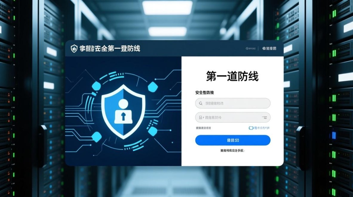 服务器登录界面如何设置多重保护防止未授权访问？