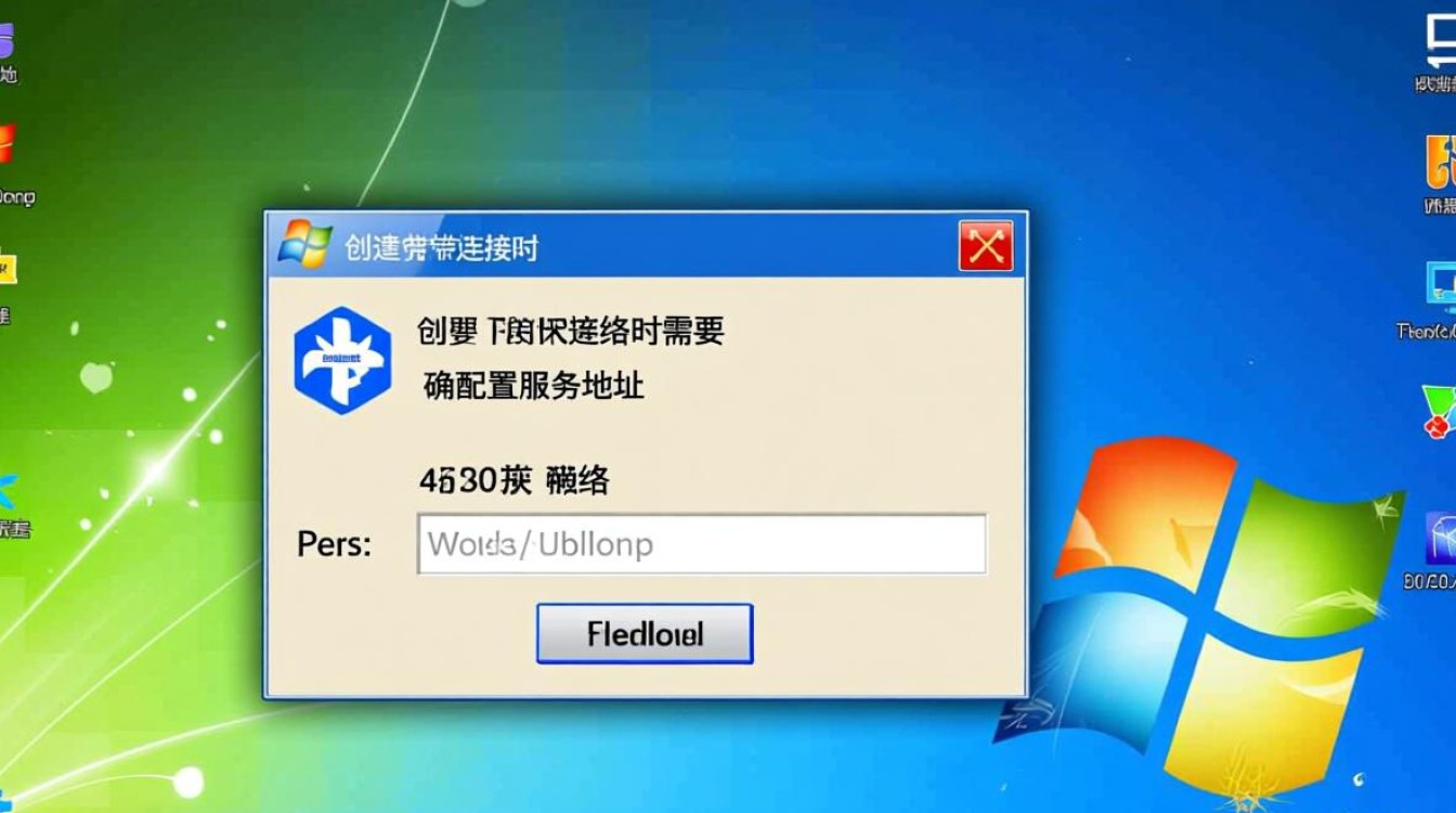 xp创建的宽带连接服务器地址怎么填？