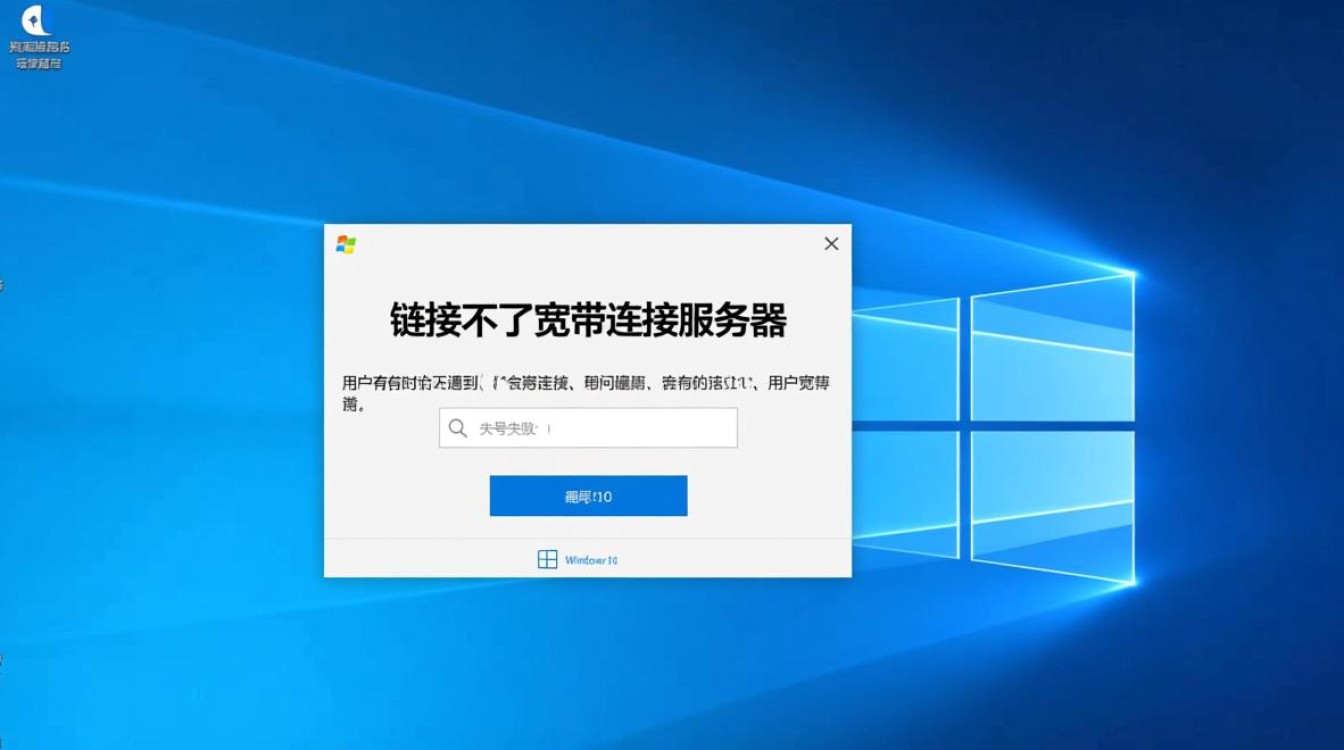 win10链接不了宽带连接服务器怎么办？