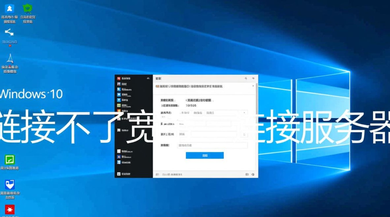 win10链接不了宽带连接服务器怎么办？