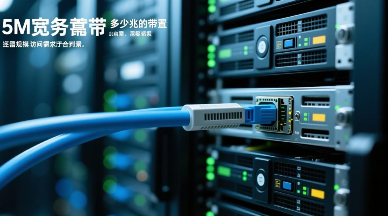 服务器5M宽带实际该选多少兆带宽才够用？