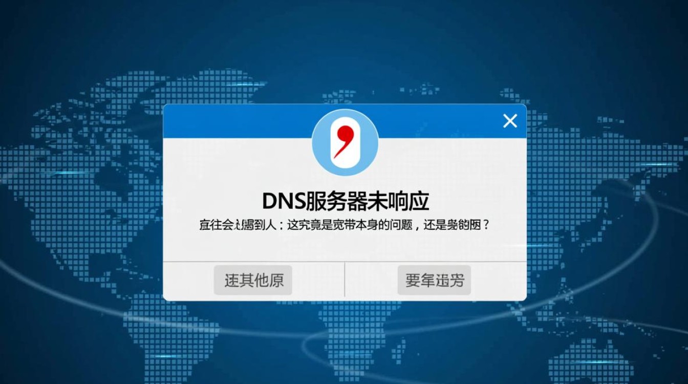 dns服务器未响应,宽带问题还是dns配置问题? dns服务器未响应,宽带问题还是dns配置问题?