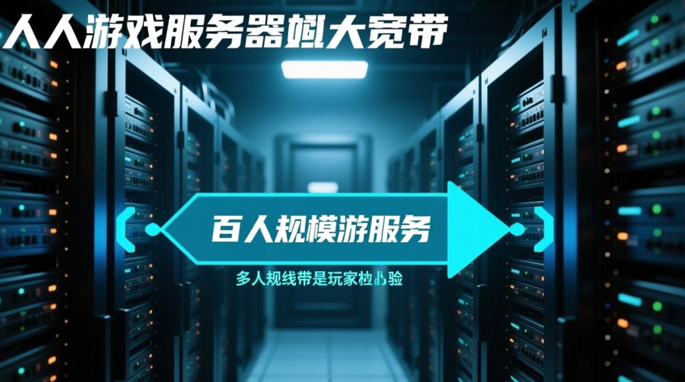 百人游戏服务器需要多大宽带才能流畅运行不卡顿？