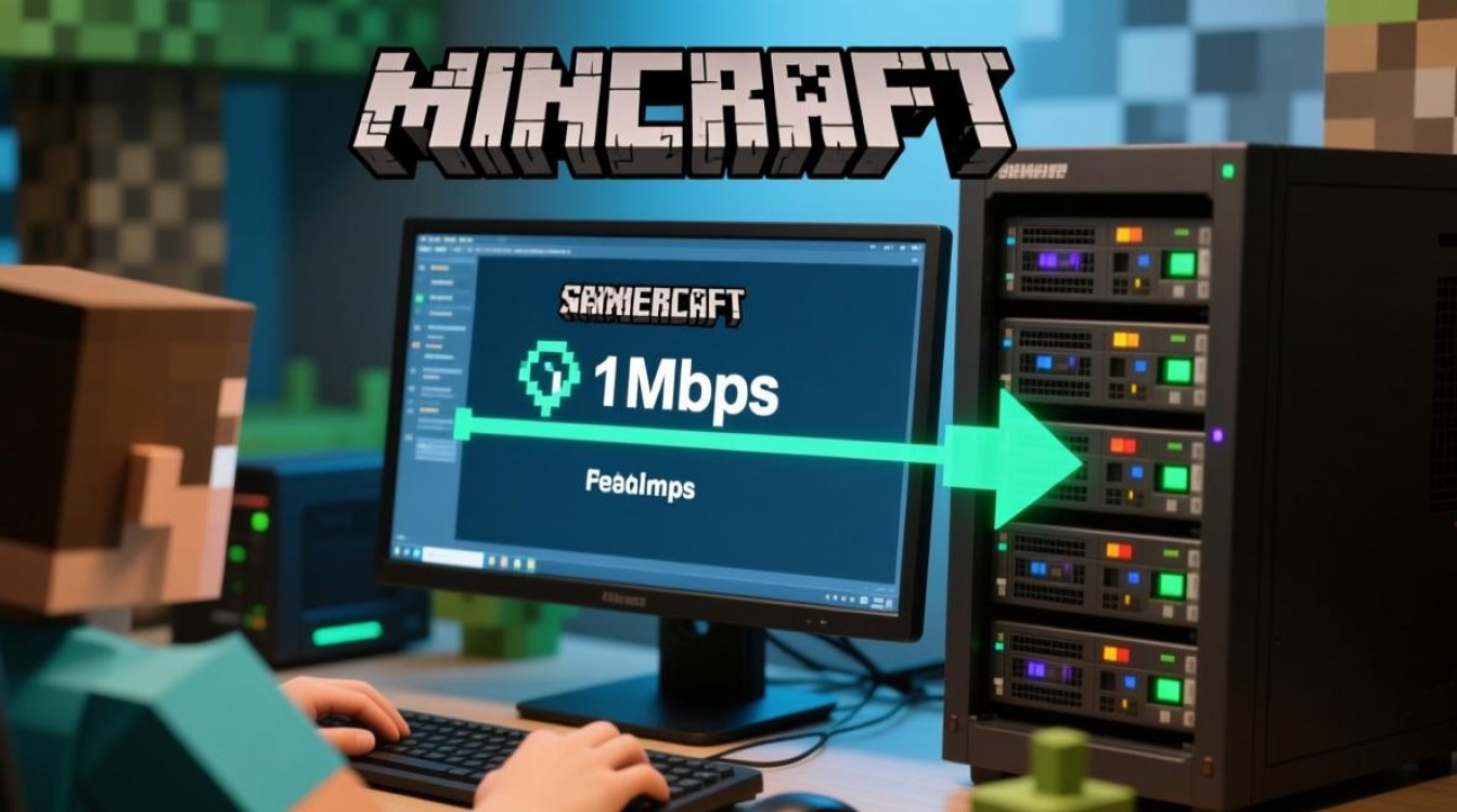1m宽带能流畅玩我的世界服务器吗？