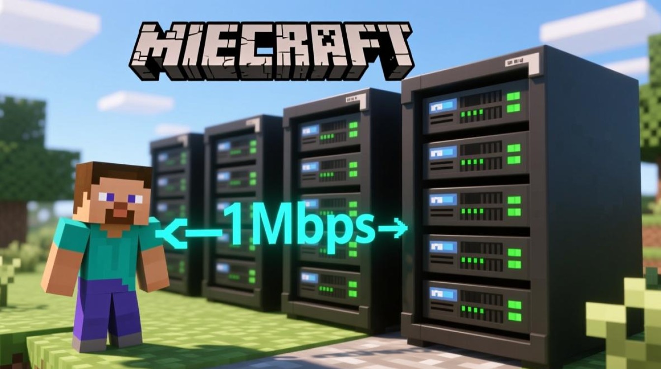 1m宽带能流畅玩我的世界服务器吗？