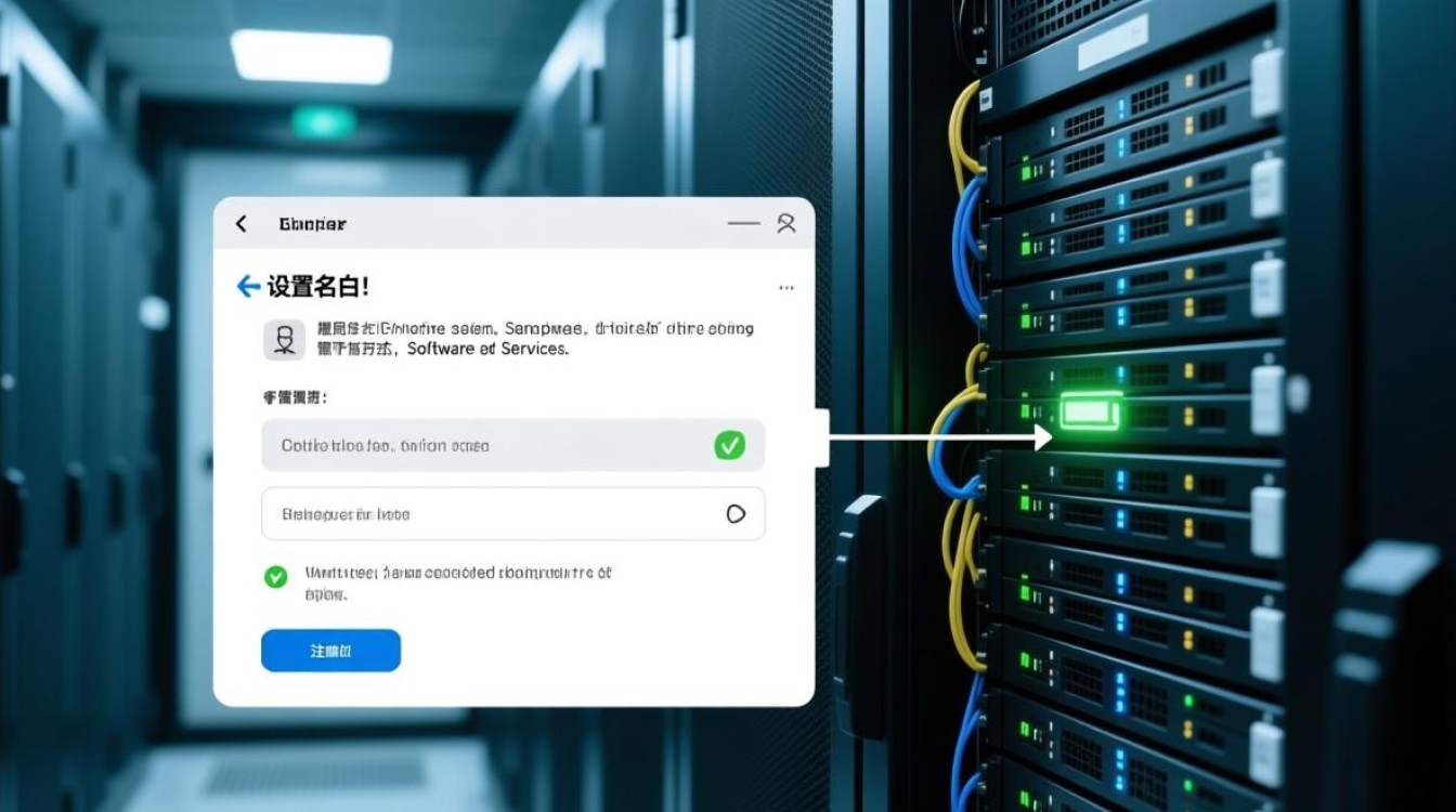服务器白名单在哪里设置?具体路径和步骤是什么? 服务器白名单在哪里设置?具体路径和步骤是什么?