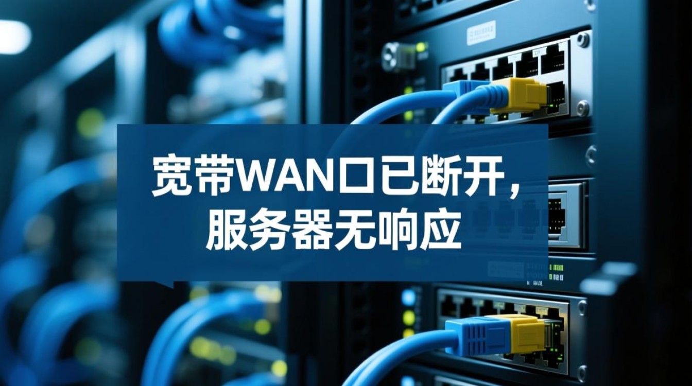 宽带wan口断开导致服务器无响应怎么办? 宽带wan口断开导致服务器无响应怎么办?