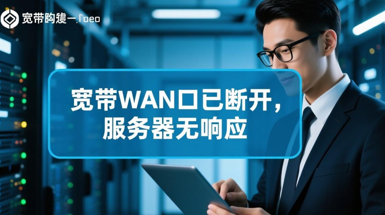 宽带wan口断开导致服务器无响应怎么办? 宽带wan口断开导致服务器无响应怎么办?