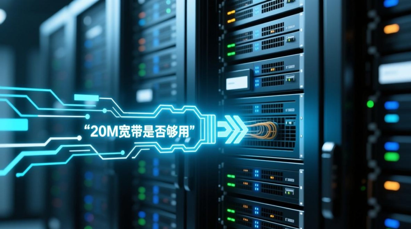 服务器20m宽带实际使用体验会卡顿吗？