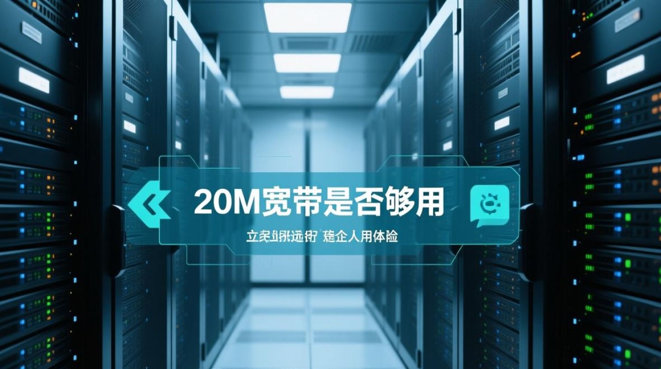 服务器20m宽带实际使用体验会卡顿吗？