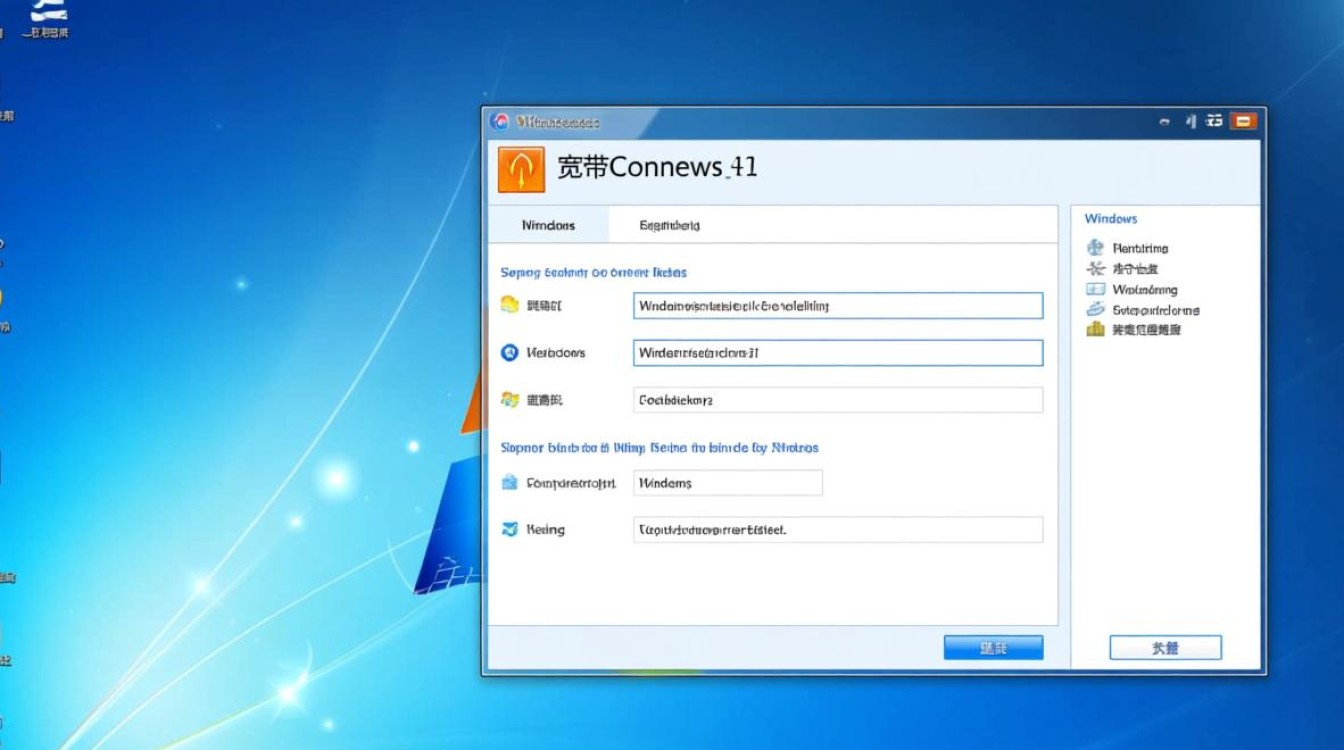 Win7宽带设置服务器名称地址怎么填？