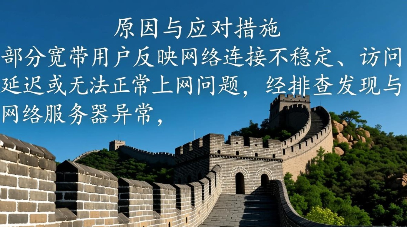 长城宽带网络服务器异常怎么办？影响多久能恢复正常？