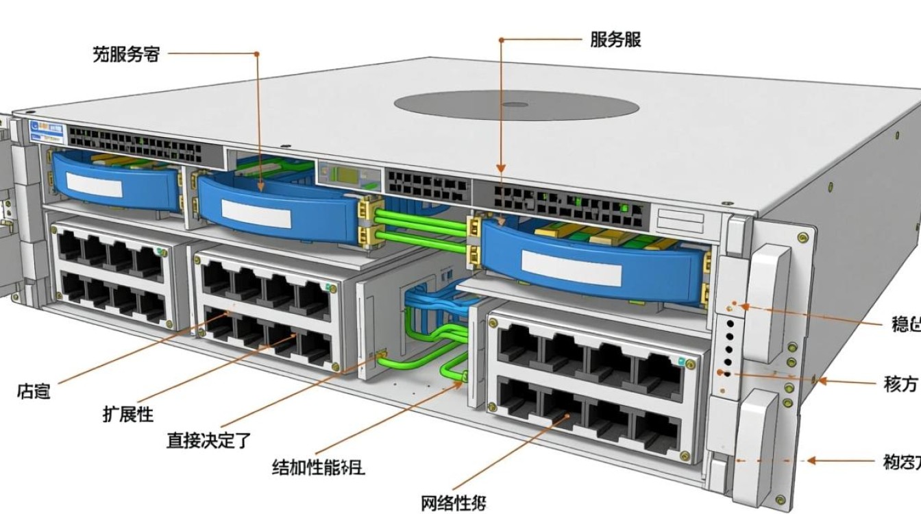 宽带服务器结构图解图包含哪些核心组件与连接关系？