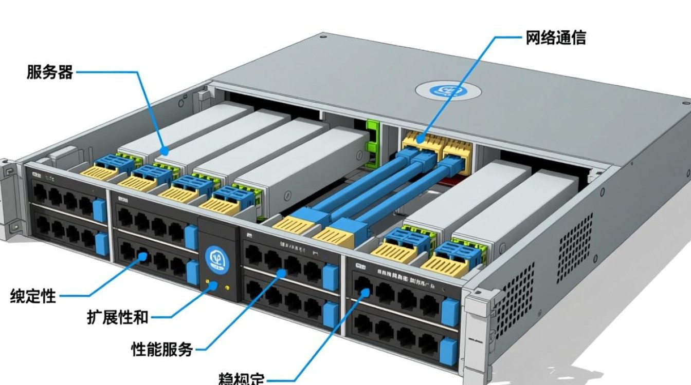 宽带服务器结构图解图包含哪些核心组件与连接关系？
