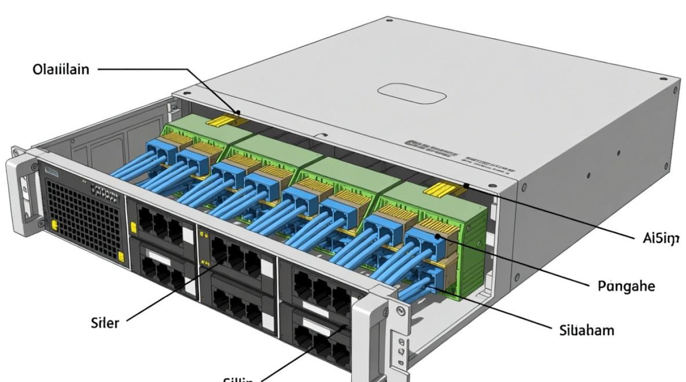 宽带服务器结构图解图包含哪些核心组件与连接关系？