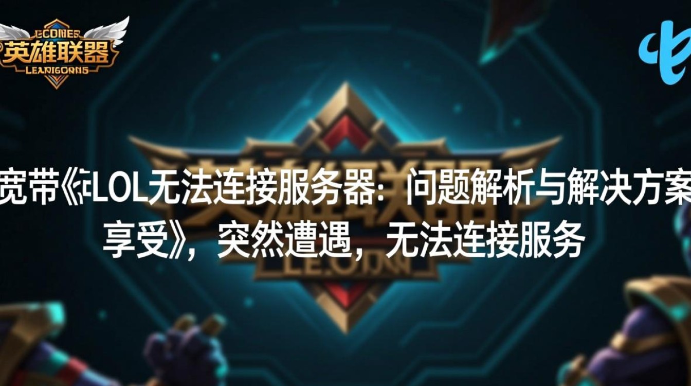 电信宽带玩lol无法连接服务器怎么办？
