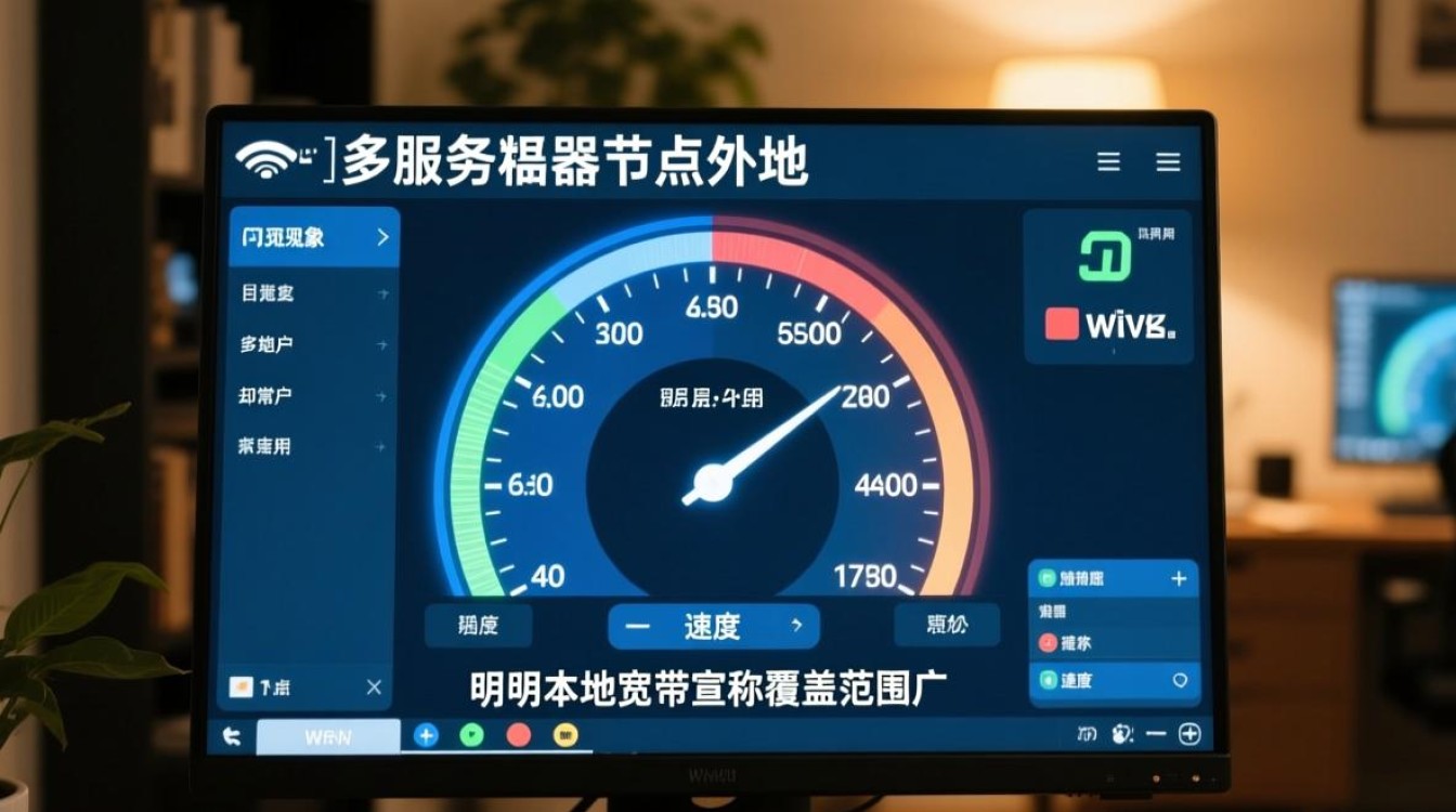 宽带测速服务器节点显示外地，是网络问题还是故意降速？