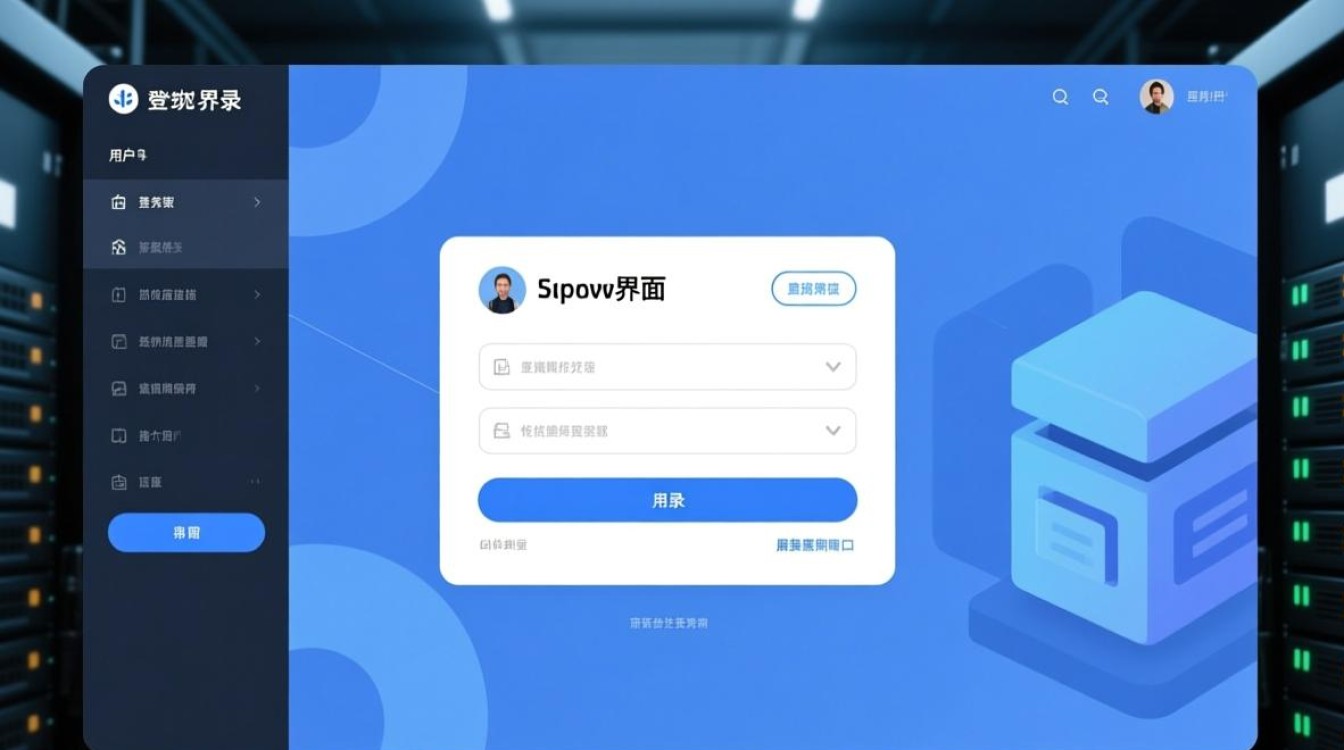 服务器登录后界面如何快速找到核心功能入口？
