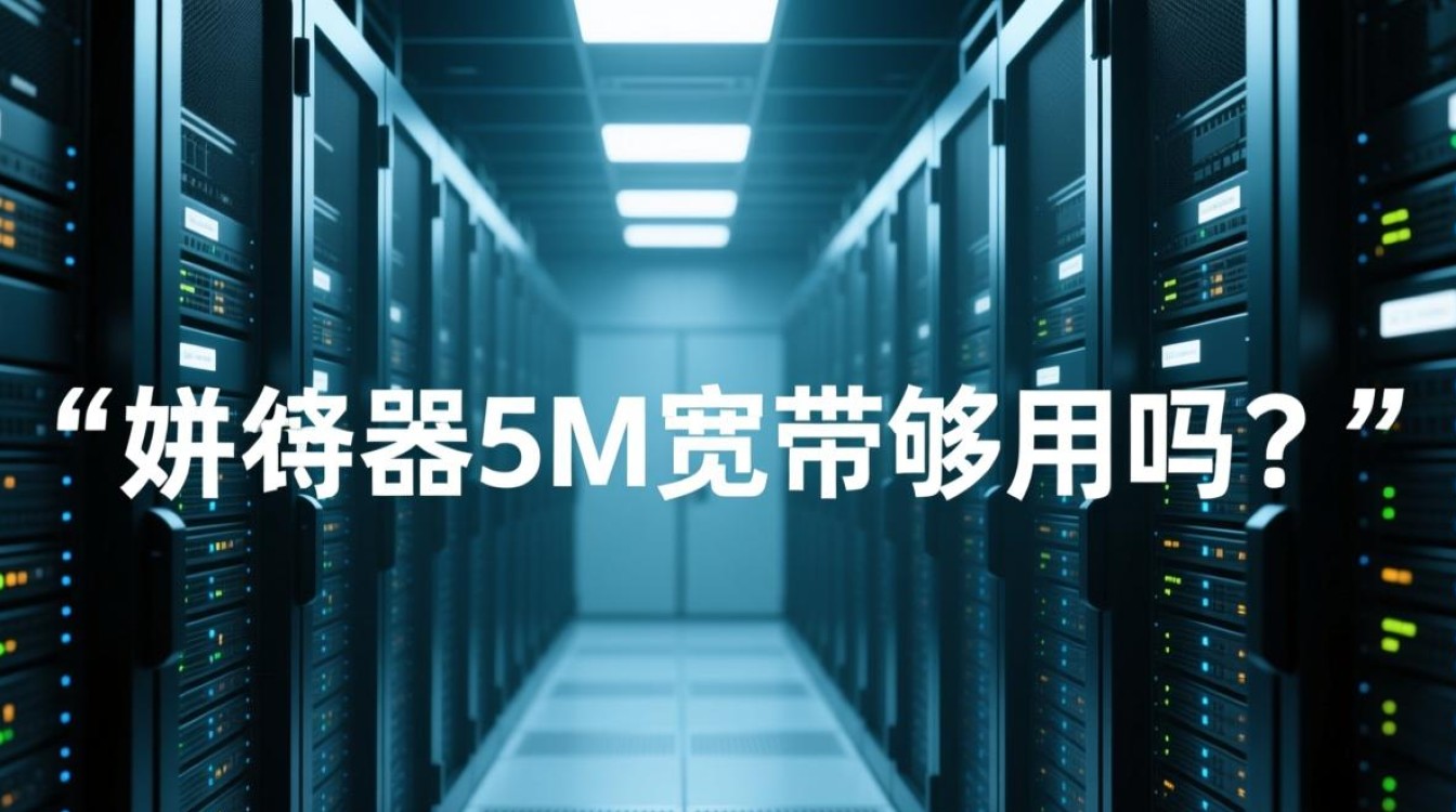 服务器5M宽带够用吗？能承受多少并发和流量？