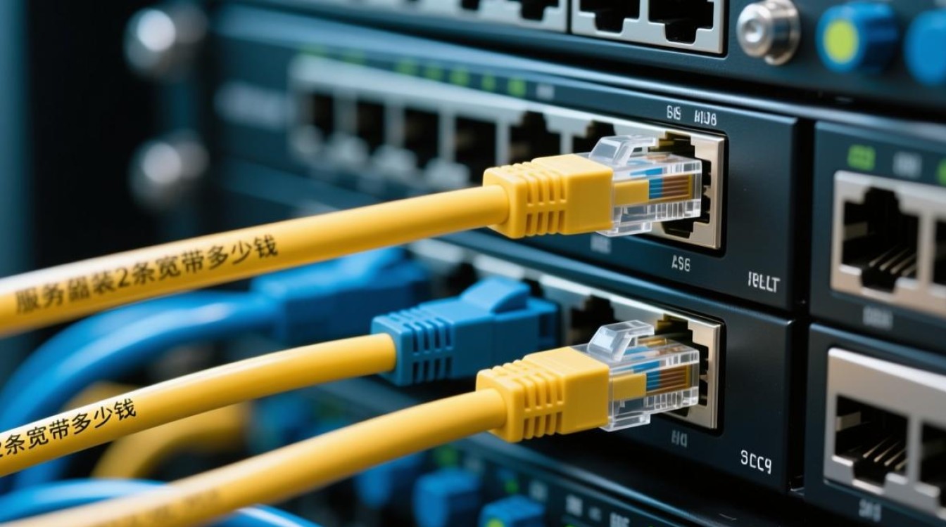 服务器装2条宽带费用是多少？具体价格怎么算？
