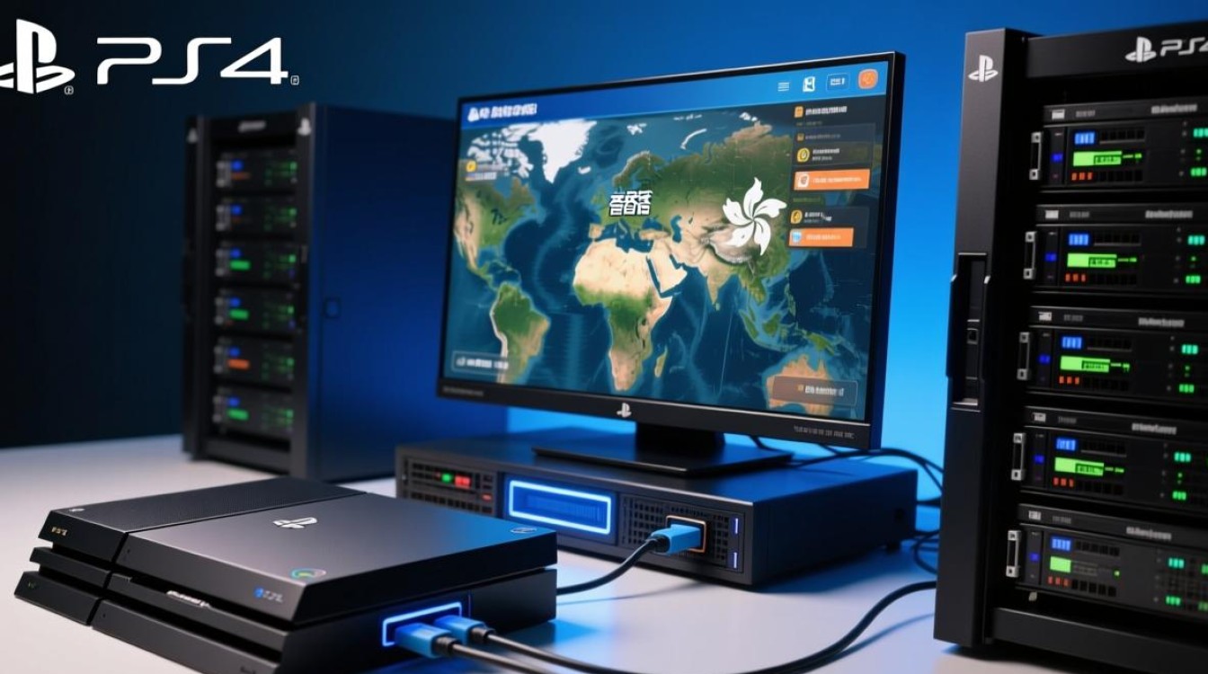 PS4长城宽带连港服服务器怎么连？不卡教程有吗？