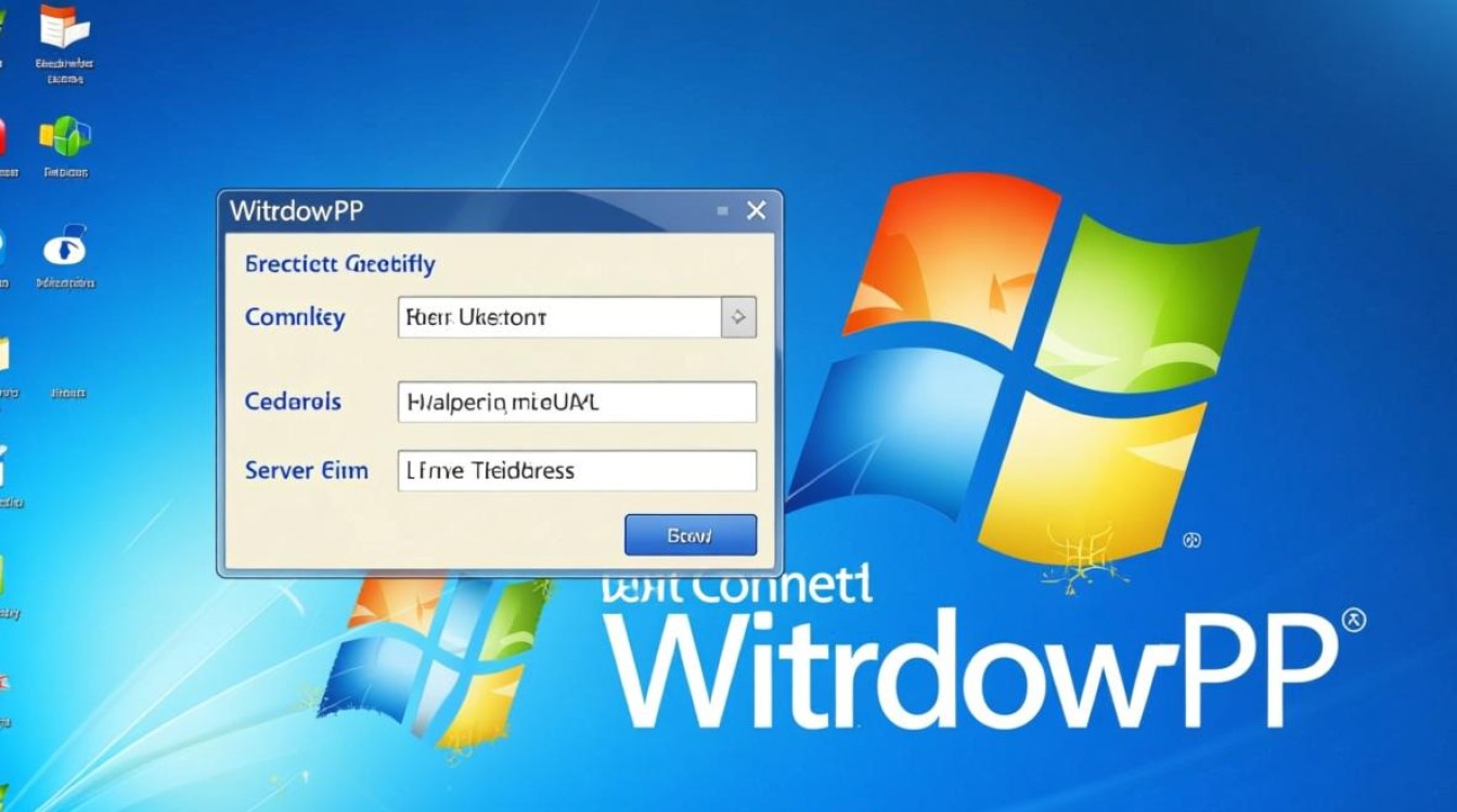 xp系统如何创建宽带连接？服务器地址怎么填？