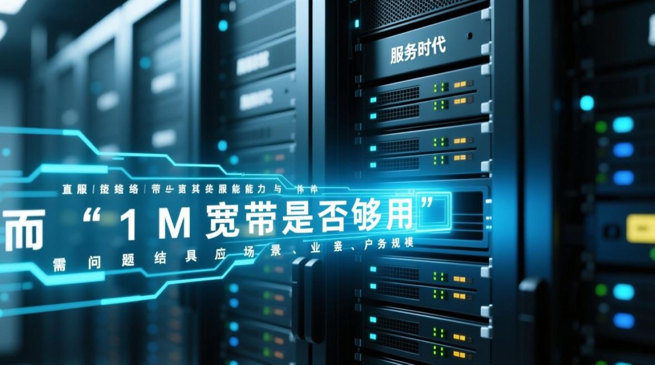 服务器1m宽带够用吗？小带宽服务器能跑什么业务？