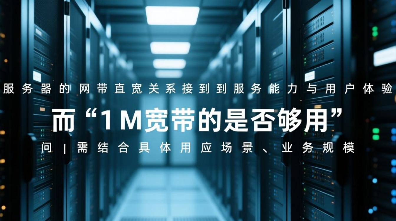 服务器1m宽带够用吗？小带宽服务器能跑什么业务？