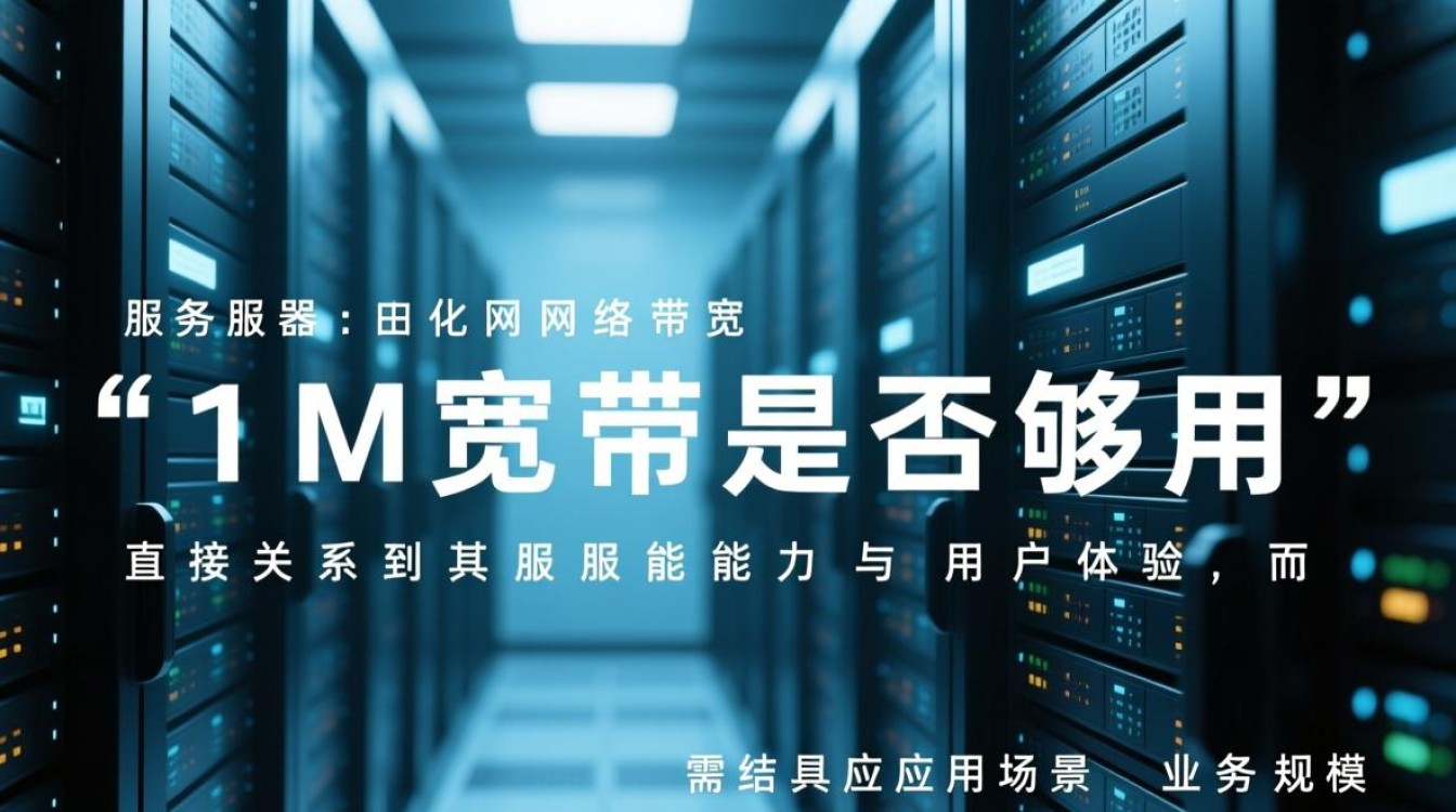 服务器1m宽带够用吗？小带宽服务器能跑什么业务？