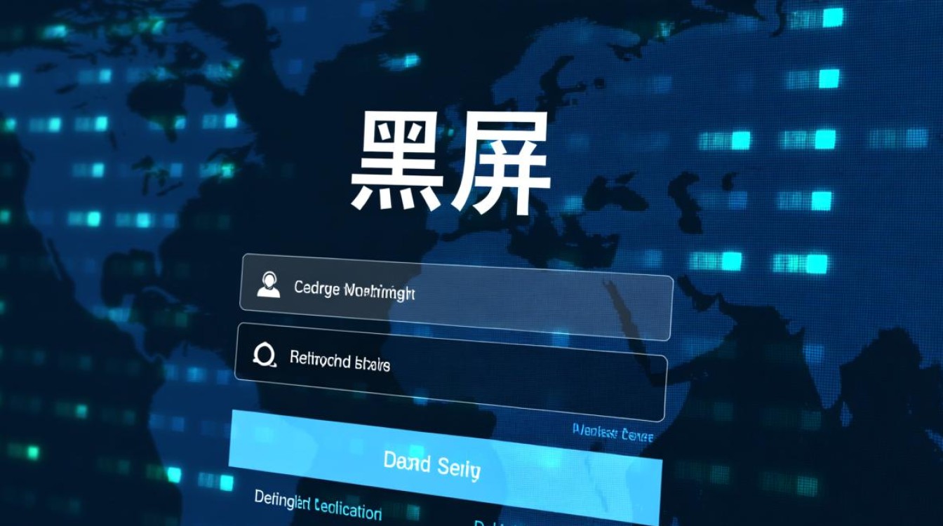 服务器登录黑屏怎么办？排查步骤和解决方法有哪些？