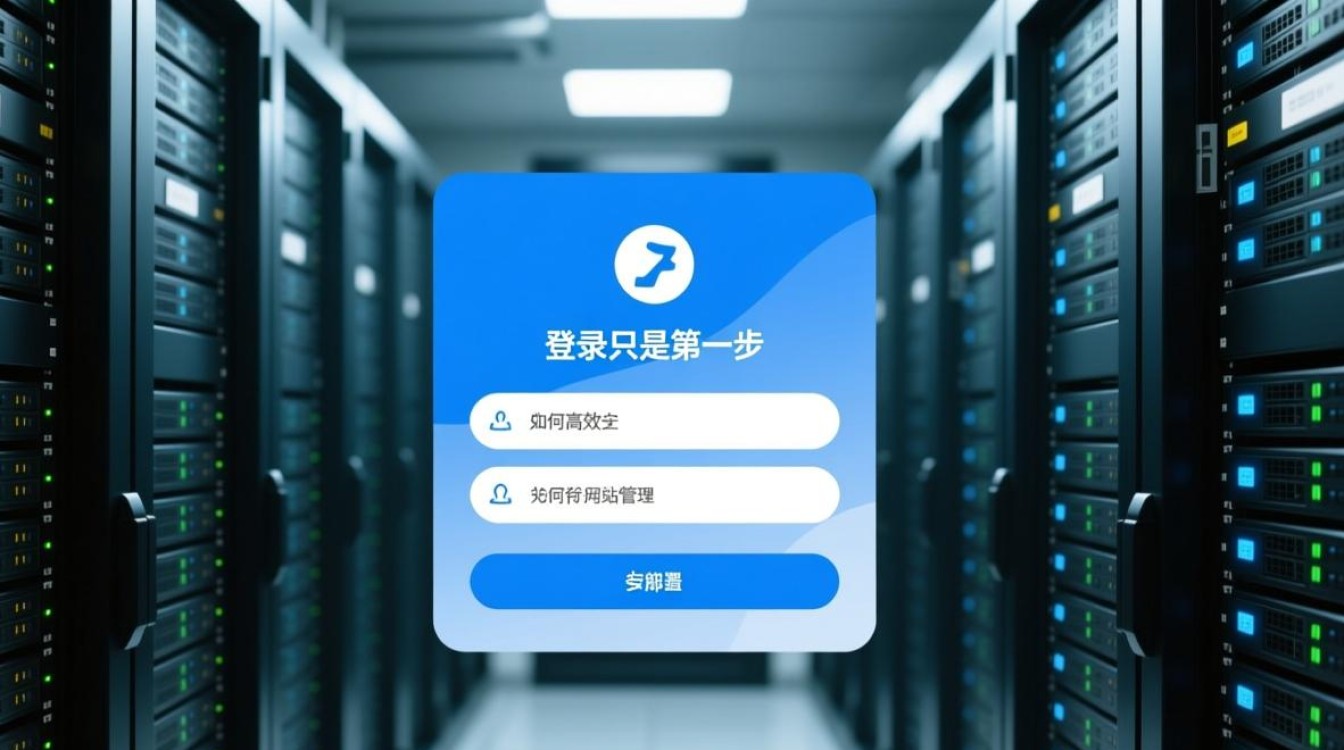 服务器登录后具体操作步骤是怎样的？