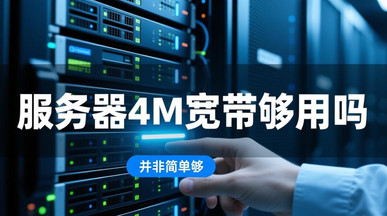 服务器4M宽带实际使用体验怎么样？够支撑多少并发用户？