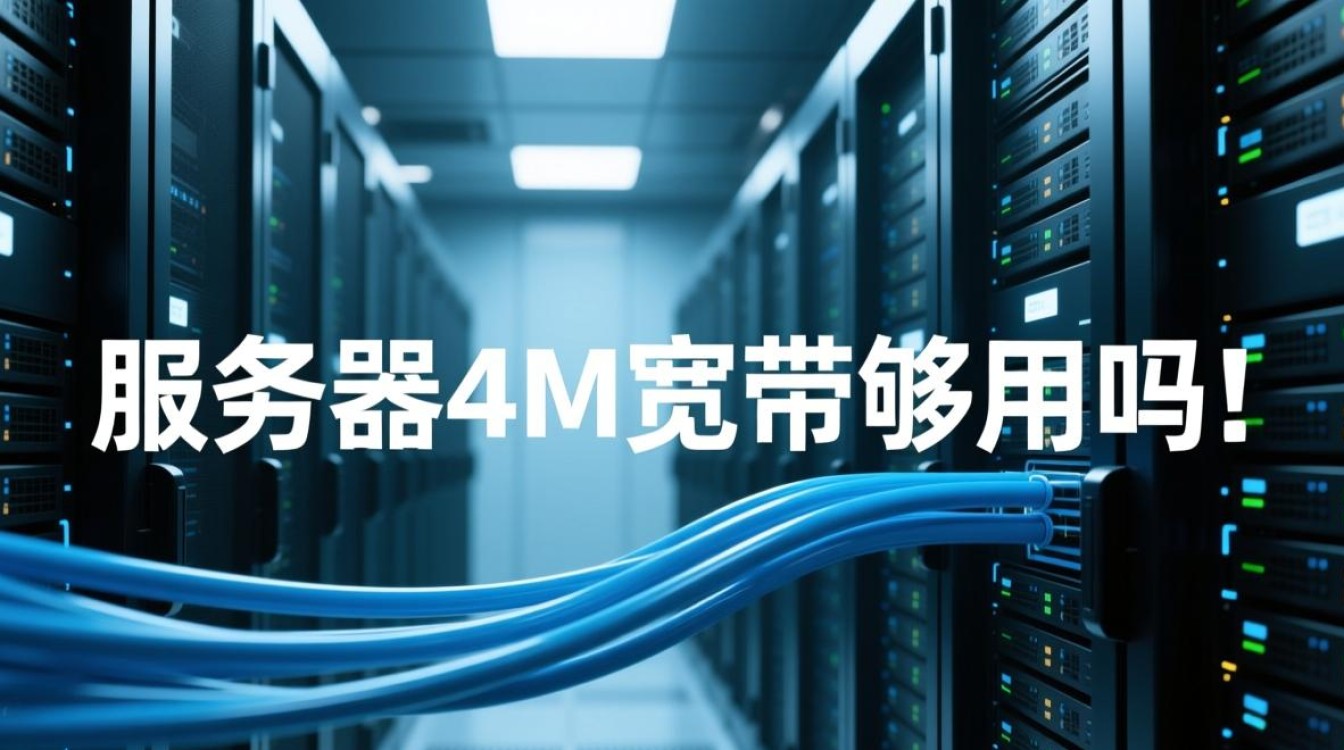 服务器4M宽带实际使用体验怎么样？够支撑多少并发用户？