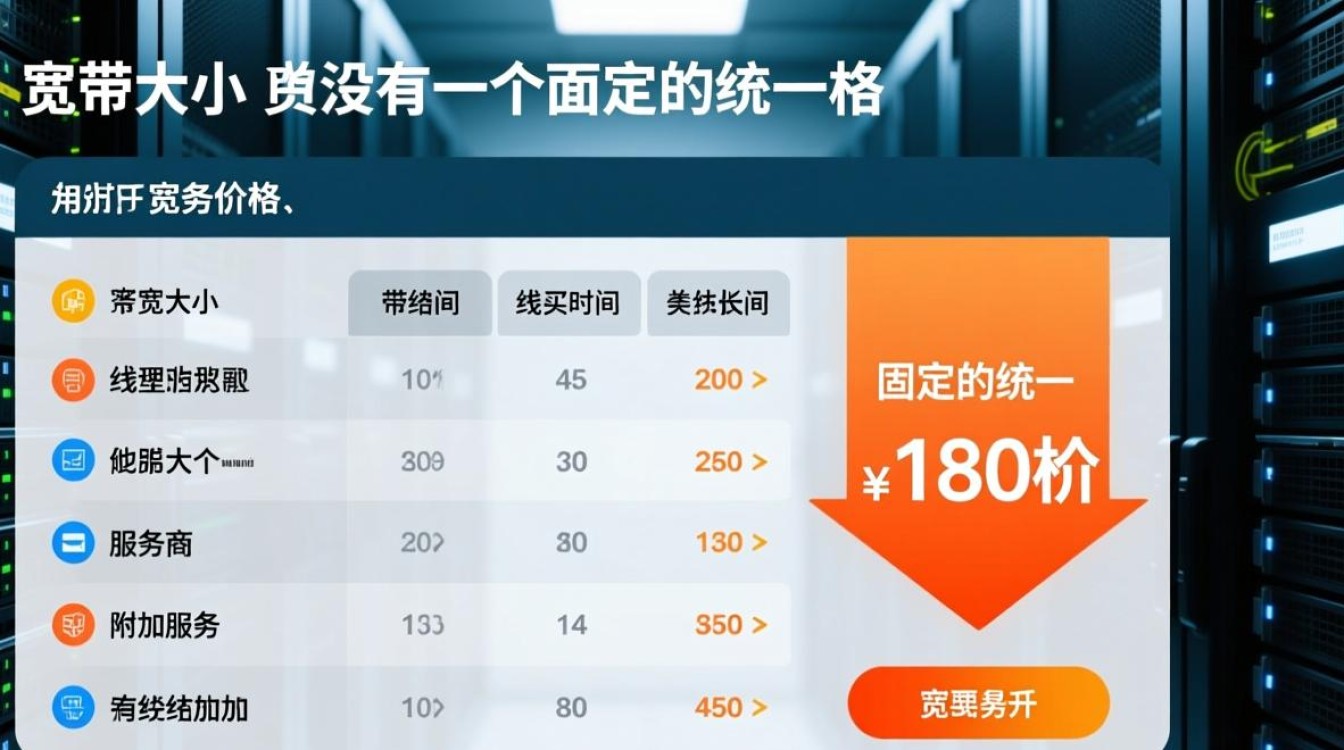 服务器宽带多少钱？不同带宽价格差异大吗？