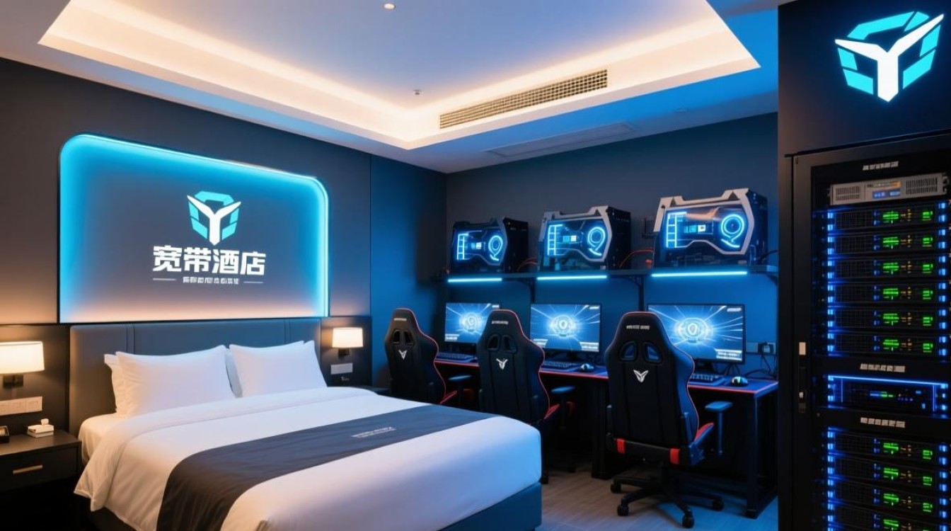 电竞酒店用什么宽带服务器才能保障低延迟高稳定？