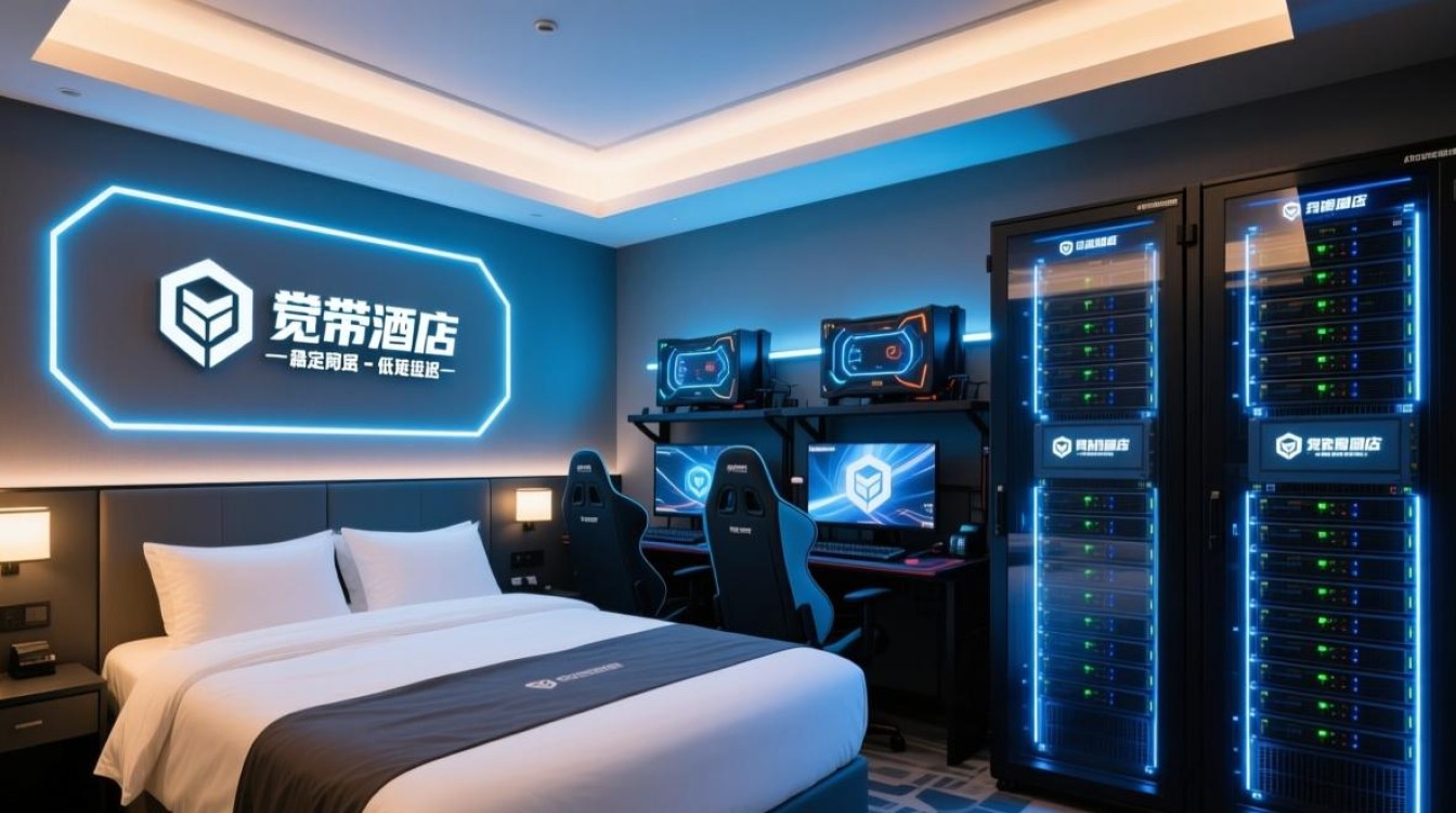 电竞酒店用什么宽带服务器才能保障低延迟高稳定？